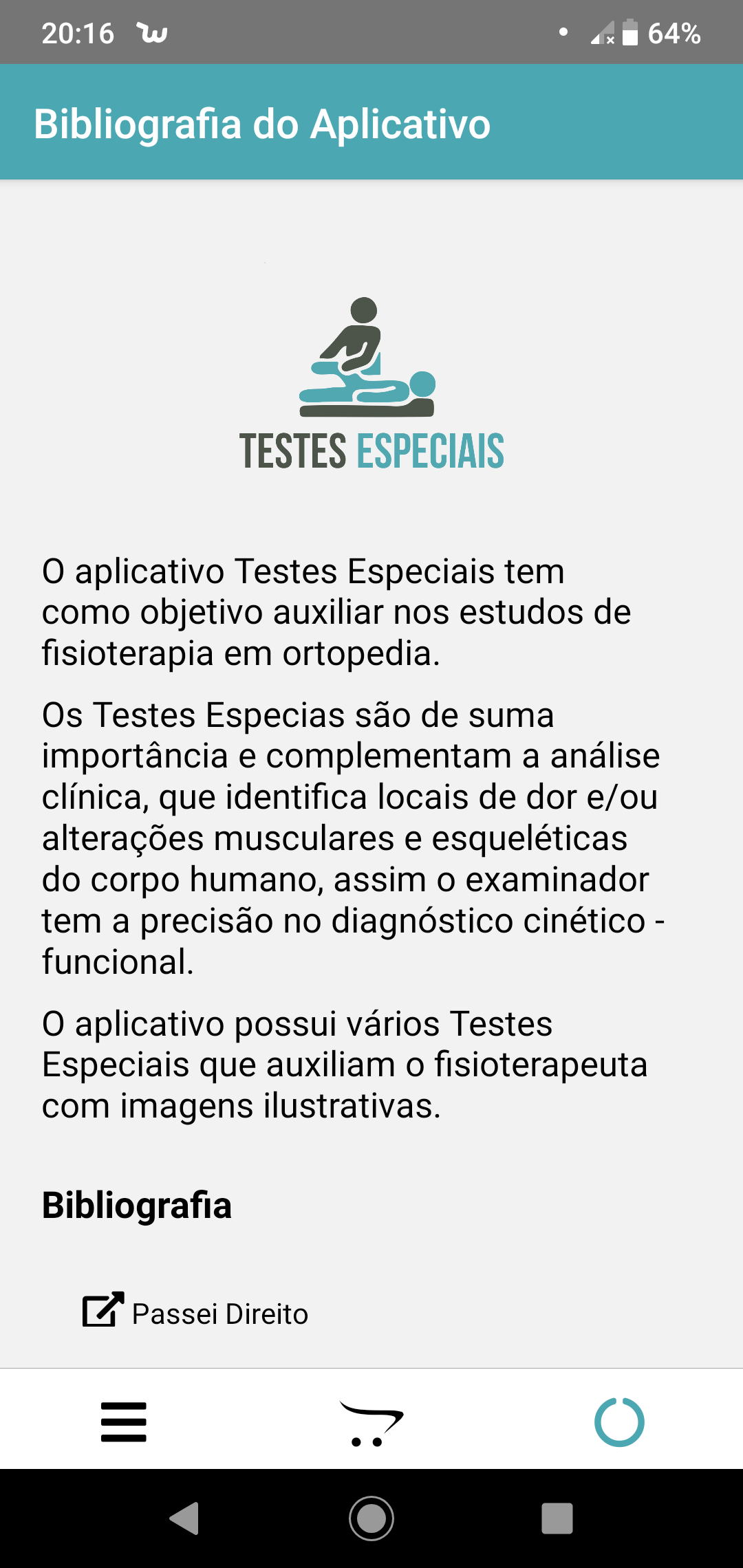 Bibliografia dos Testes Especiais 